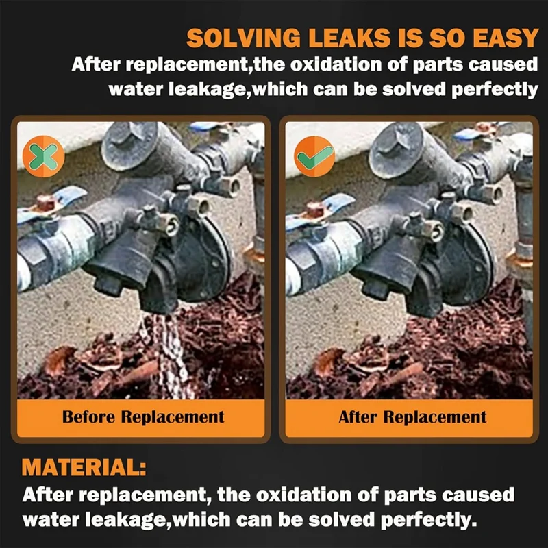 Полный ремонтный комплект 3/4 в 1 дюйм подходит для замены Zurn Wilkins 975XL и 975XL2 полный