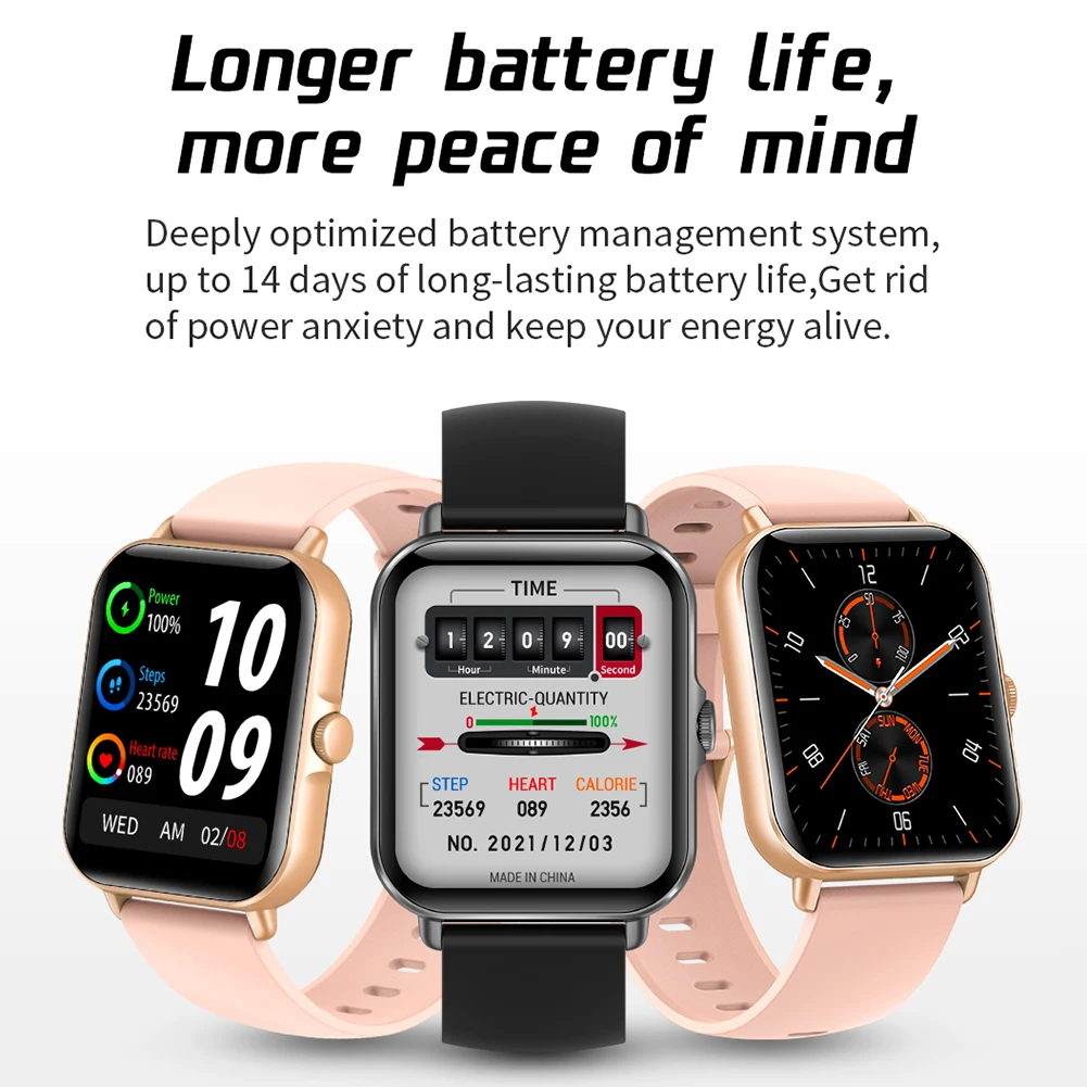 

Смарт-часы для мужчин и женщин, спортивный фитнес-трекер, пульсометр, мониторинг сна, Смарт-часы, смарт-часы для телефона Android iOS