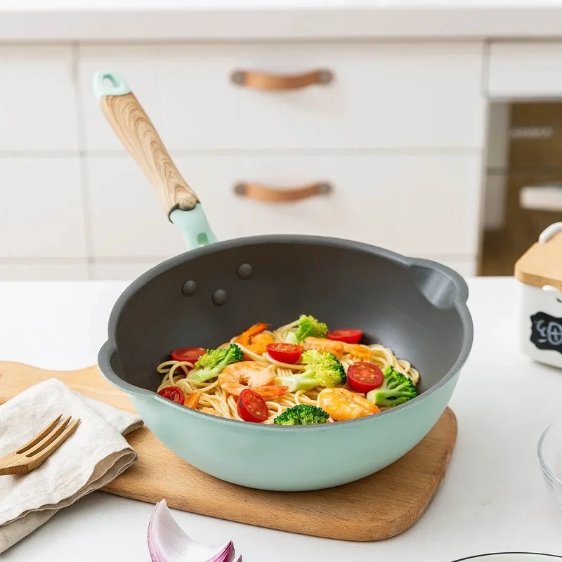 

Каменная сковорода Maifan, универсальная антипригарная сковорода для приготовления блинов, омлета, индукционной плиты, газовой плиты