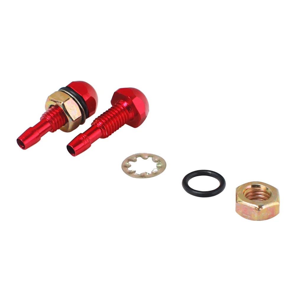 

One Pair Replacement Vaporific Front Windshield Washer Nozzles (Red)