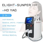 Новинка 2022, тренд 3 в 1, портативный многофункциональный лазерный аппарат для красоты волос, лазерный аппарат IPL + RF + Nd Yag