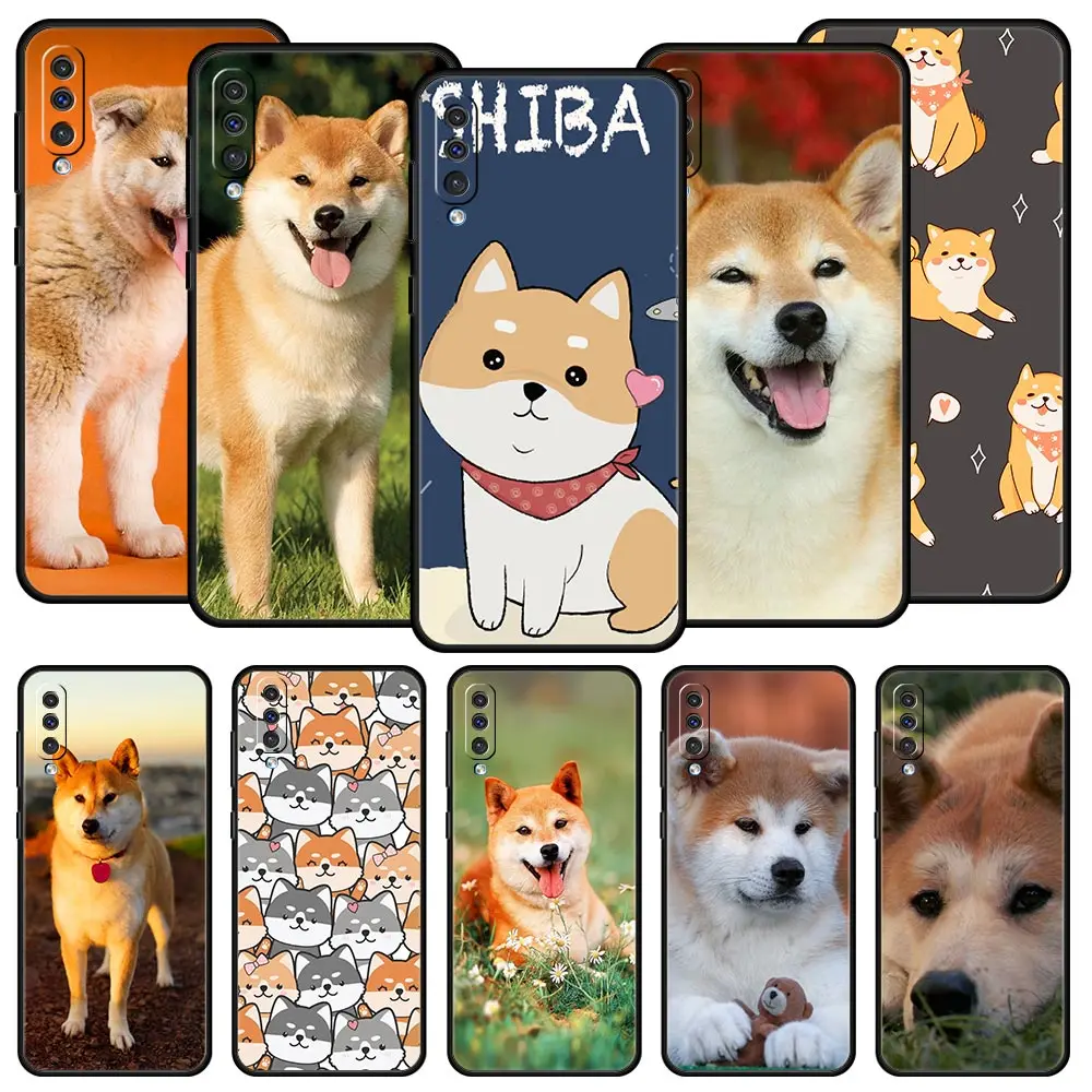 

Japanese Dog Shiba Inu Phone Case for Samsung Galaxy A50 A70 A10 A20 A30 A40 A20S A20E A02S A12 A22 A72 A52 A32 5G Cover Shell