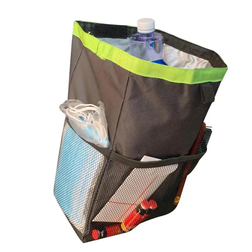 

Hanging Organizer Foldable Llightweight Convenient Seat Suspension Hanging Organizer Storage Bag Car Accessories