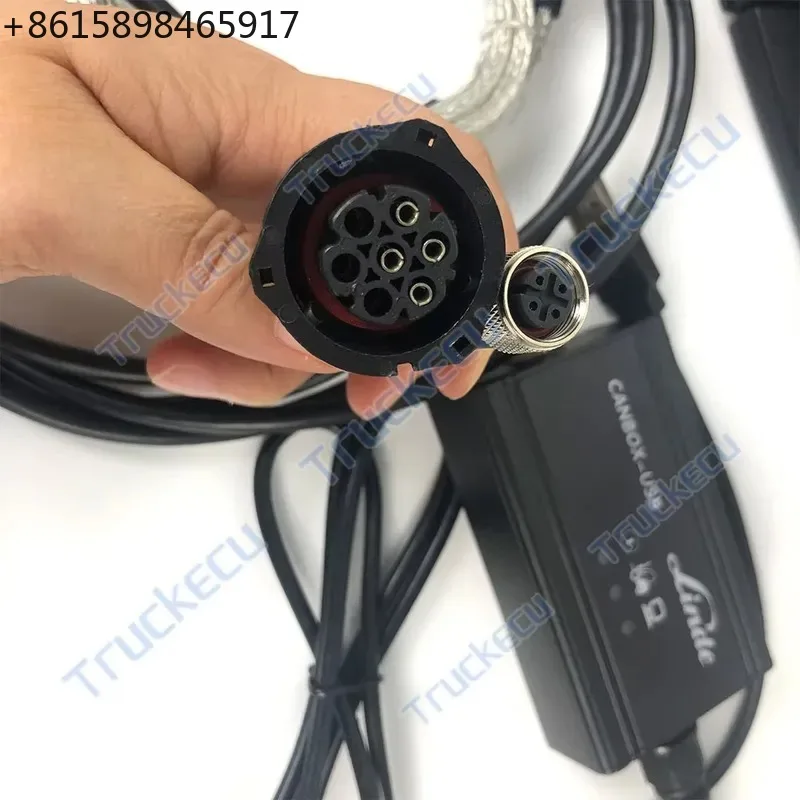 Фото Диагностический кабель для вилочных погрузчиков Linde Canbox USB, адаптер Linde Doctor Line, сервисный бокс, диагностический интерфейс Linde Pathfinder. №5