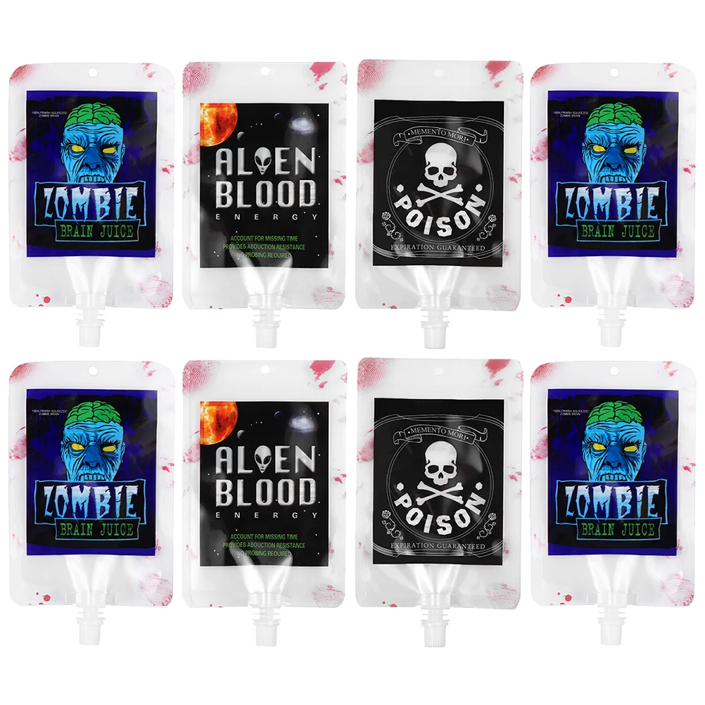 

Bag Blood Bagsdrink Party Decorations Drinks Prop Storaging Adultsiv Cups Festival Containers Nursingfavorsstorage Supplies