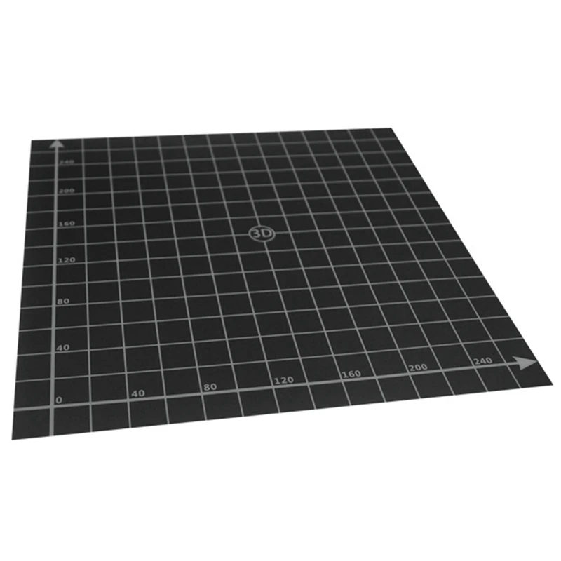 

3D Printer Accessories 300X300mm Hot Bed Hot Bed Platform Sticker Hot Bed Surface Texture Glue With 1:1 Coordinates