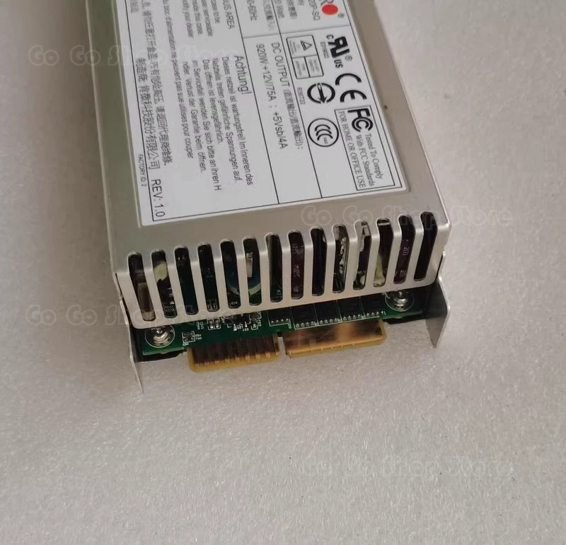 Серверный резервный модуль питания Supermicro PWS-920P-SQ PWS-920-1R мощностью 920 Вт