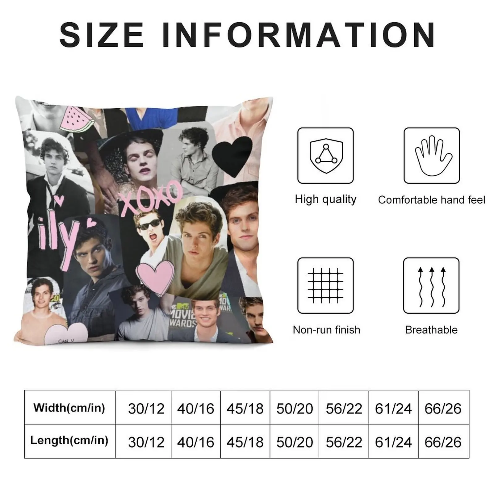 Декоративные подушки с коллажем Daniel Sharman рождественские украшения 2025 Чехлы для