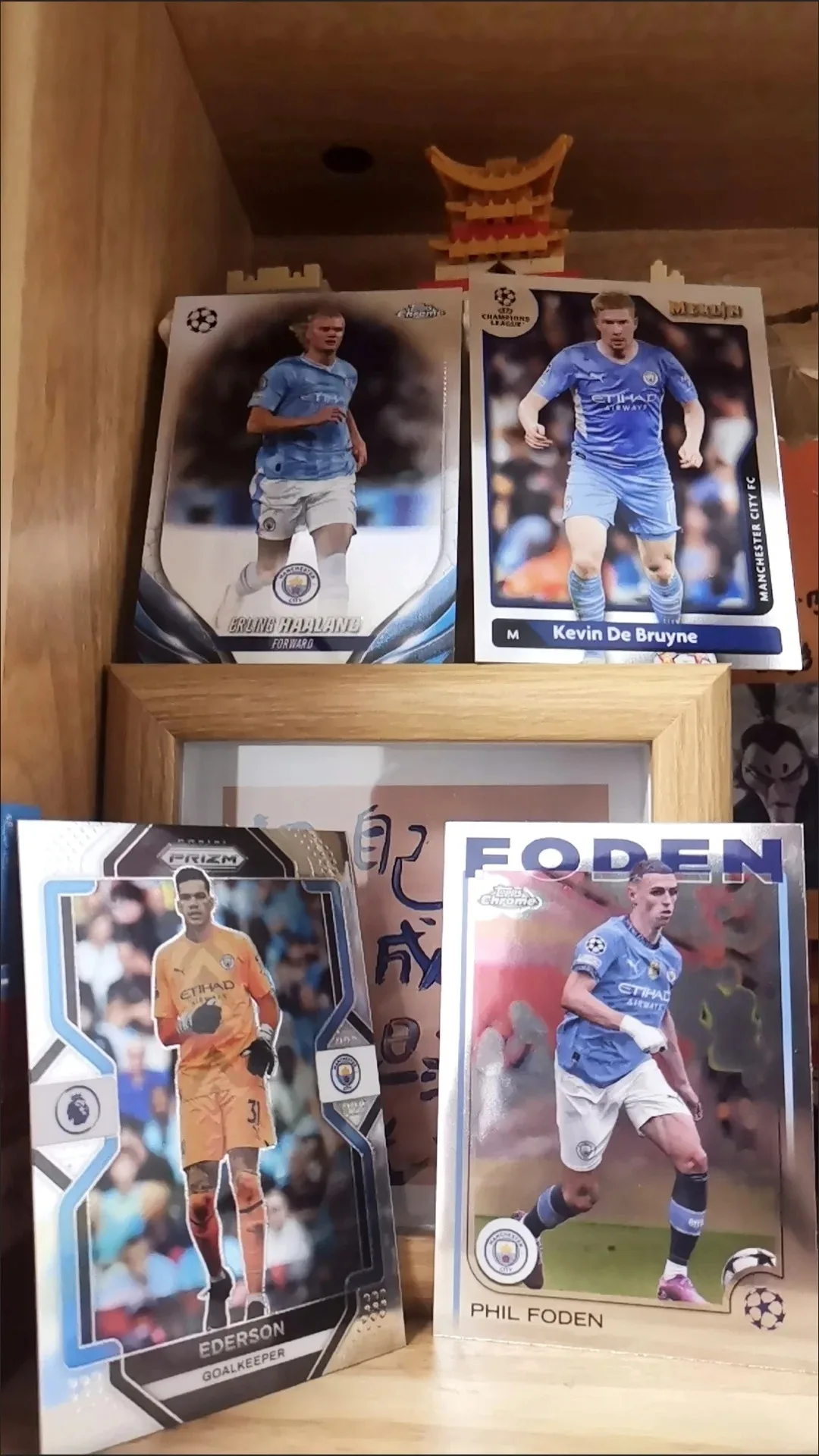 Фото Подлинная коллекция карточек PANINI Football Star Topps, подлинная карта Top Club Football Star, гарантированная конфигурация, 1 упаковка, 5 карточек №4