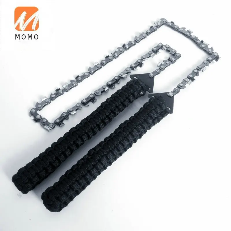 

outdoor steel chain saw wire saw wire saw field survival equipment folding saw umbrella rope hand pull rope saw manual chain saw
