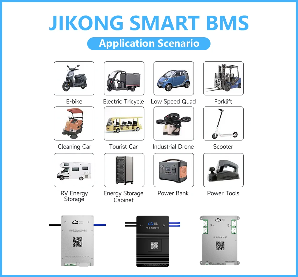 JIKONG JK BMS Active Balance 3S 4S 5S 6S 7S 8S 12V 24V 100A-300A Smart для литий-ионного Lifepo4 Lto Баланс батареи Heat
