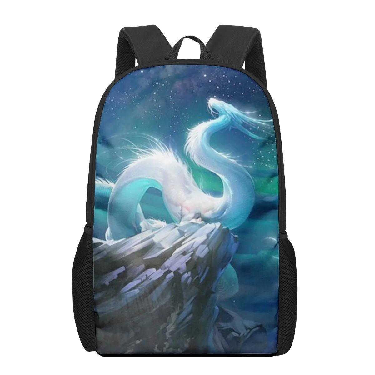 Anime Spirited Away Print Student Book Bags for Kids Boys Girls Backpack Children School Bag Mochilas 16inch Bookbags Satchel