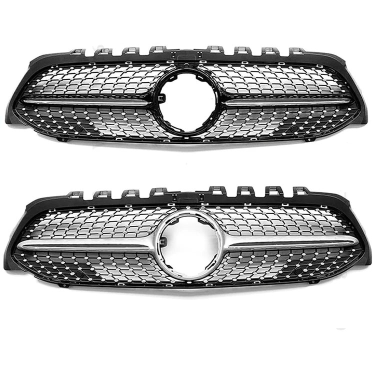 Для Mercedes Benz A Class W177 2019-2023 Автомобильная решетка переднего капота гоночный бампер