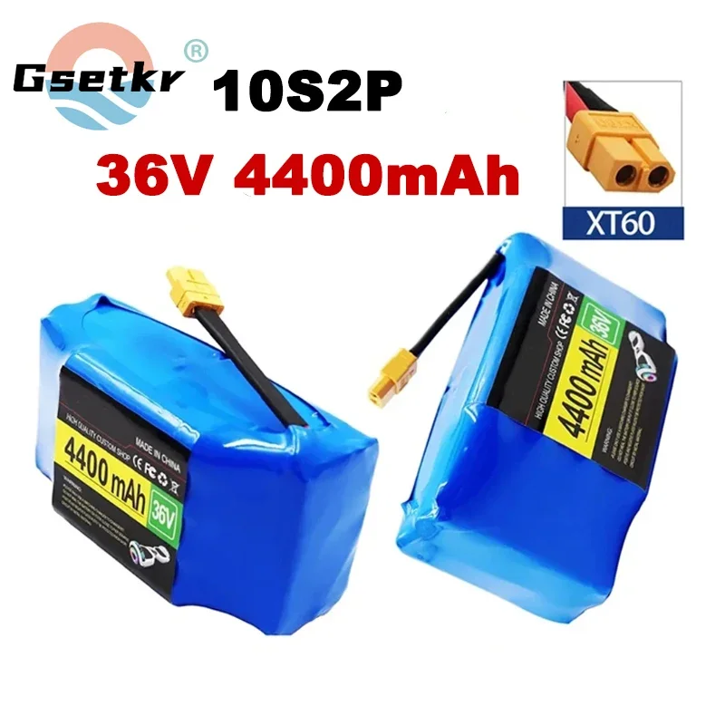 NEW 36V Upgrade Battery pack 7000mAh Rechargeable Lithium ion battery for Electric self balancing Scooter Hover Board unicycle