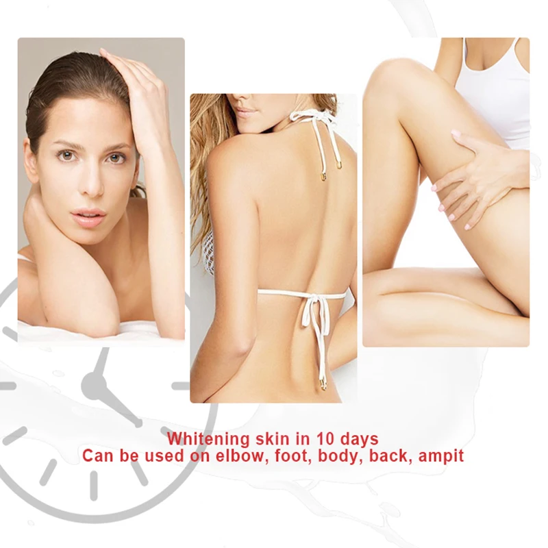 Натуральный органический лосьон для отбеливания тела ароматизированный