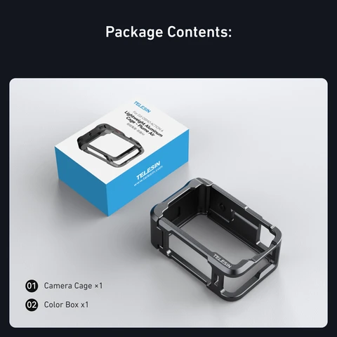 TELESIN Клетка для DJI Osmo Action 6