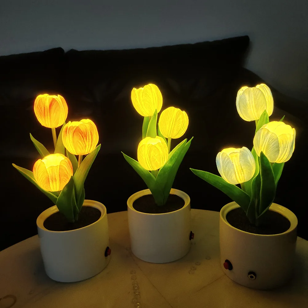 

Цветочный горшок с регулируемой яркостью, 3 в, 300 мАч