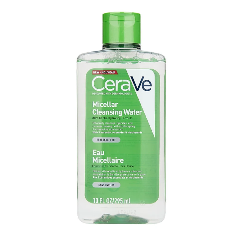 

CeraVe Micellar Cleansing Water Eau Micellaire Hydrating Facial Cleanser & Eye Makeup Remover Fragrance Free & Non-Irritating