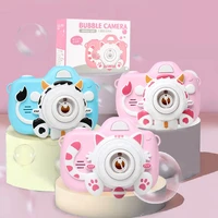 childrens bubble camera toy cat cow bubble machine electric bubble blowing baby birthday gift for kids hot summer outdoor toys