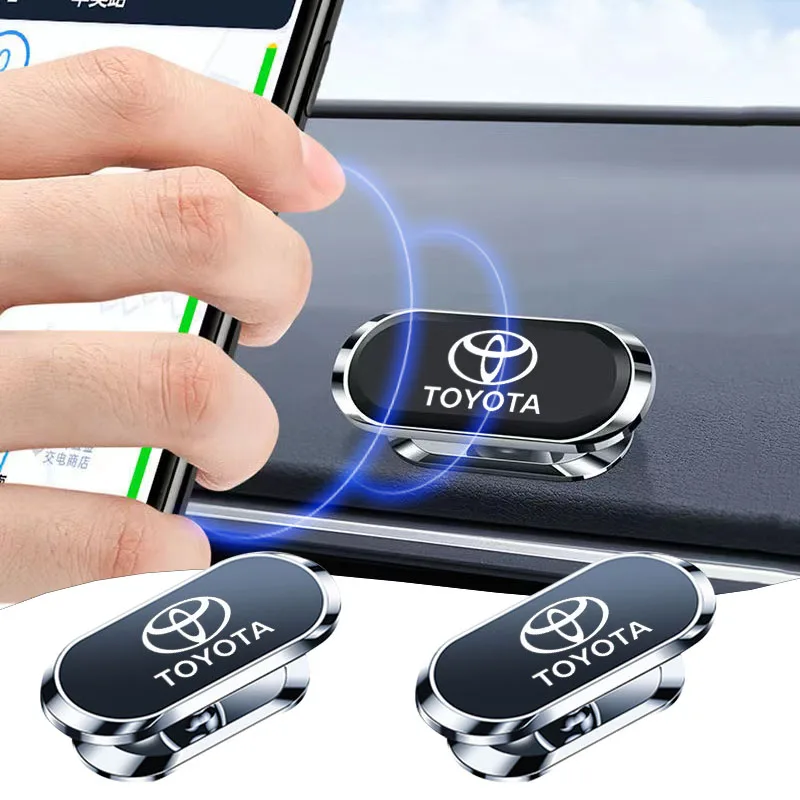 

1Pc Car Phone Holder Magnet Mount Mobile Cell Phone Stand For Toyotas Yaris Supra Chr Aygo Gt86 Verso Auris Corolla Rav4 Prius