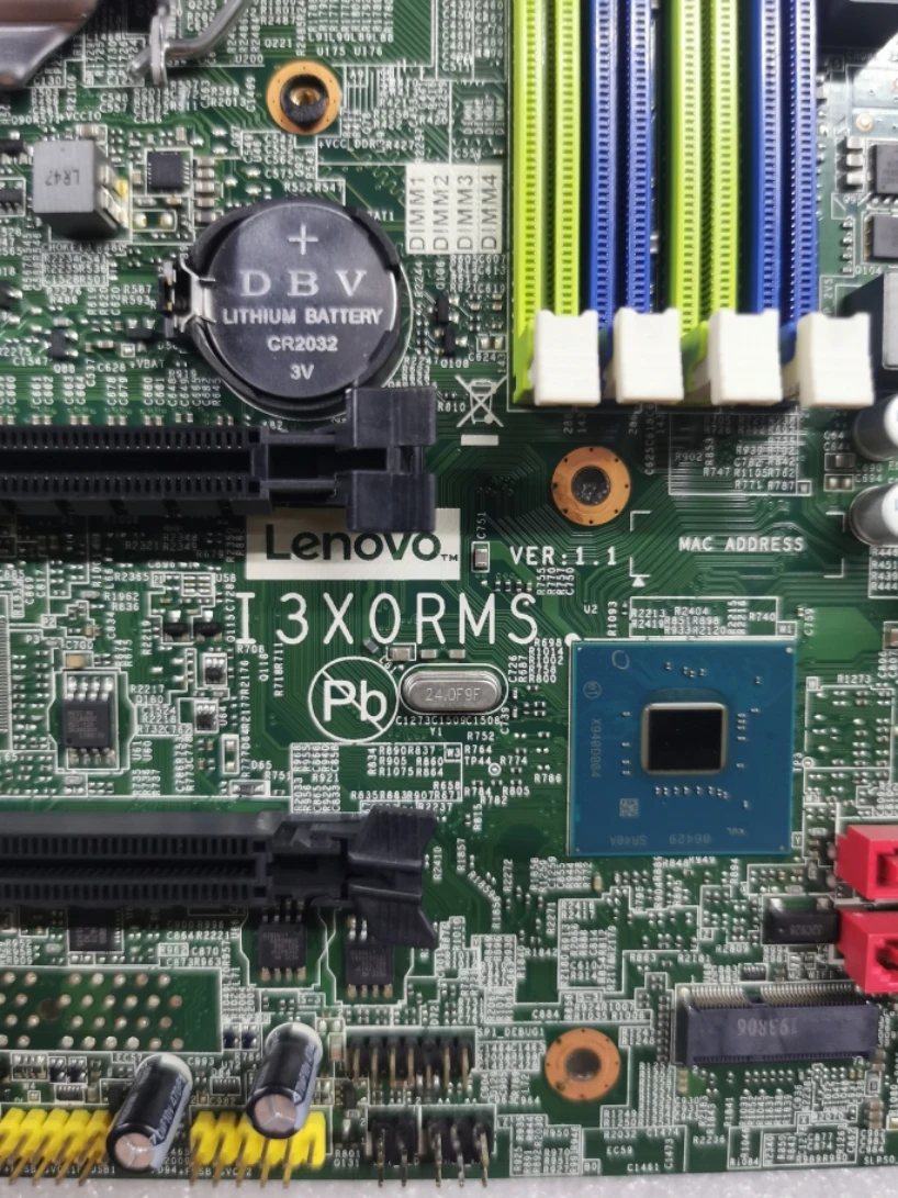 Основная плата рабочей станции Lenovo ThinkStation P330 I3X0MS C246 чип 01YW007