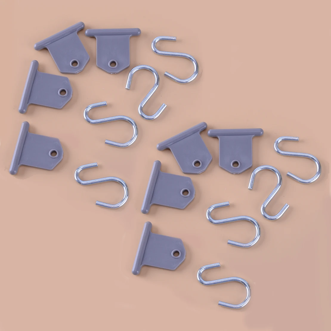 

8Pcs Camping Awning Hooks Clip RV Tent Sunshade Hanger Light For Caravan Camper Universal Replacement