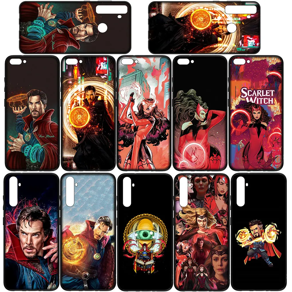 Чехол для телефона Доктор Стрэндж Marvel Скарлет Ведьма Xiaomi Redmi Note 13 8 7 12 Pro A3 13C 12C 14C 8A