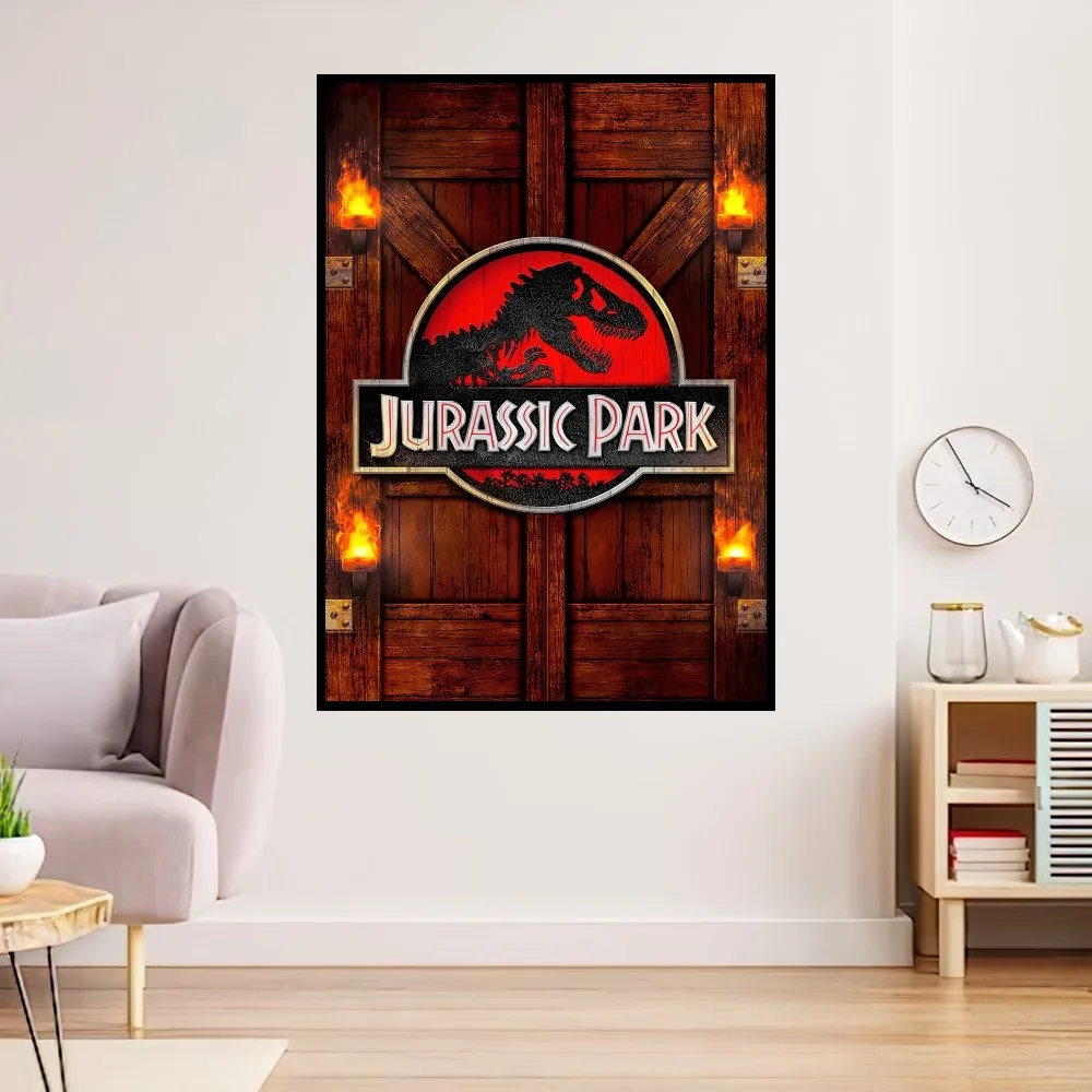 Постер в стиле фильма Парк Юрского периода Настенная картина с принтом для