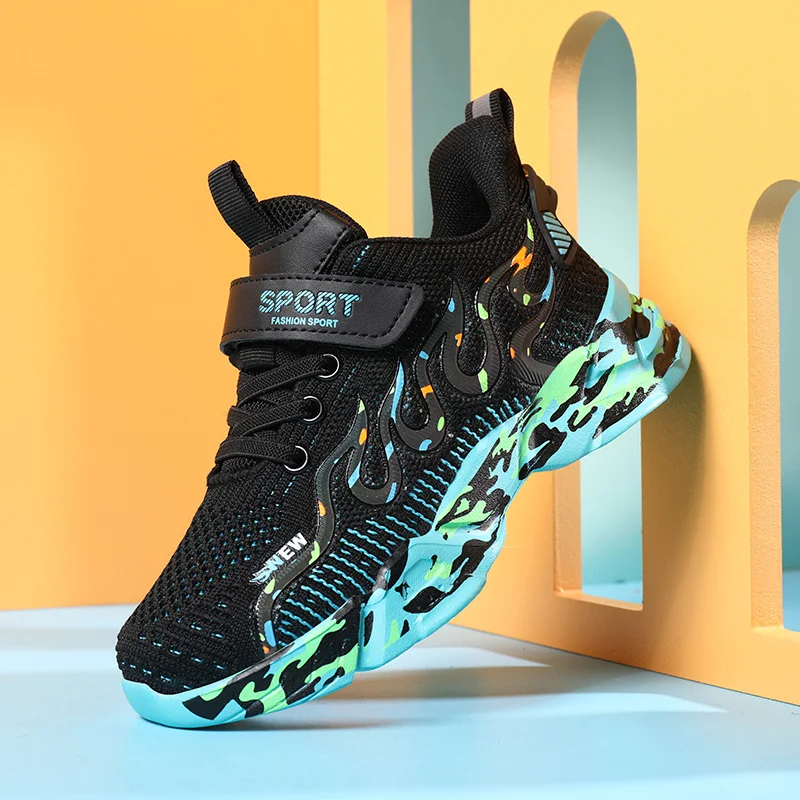 

Children Shoes Kids' Sneakers Breathable Mesh Sneakers Boys Shoes Fashion Casual Running Kids Shoes Boys Size 28-39