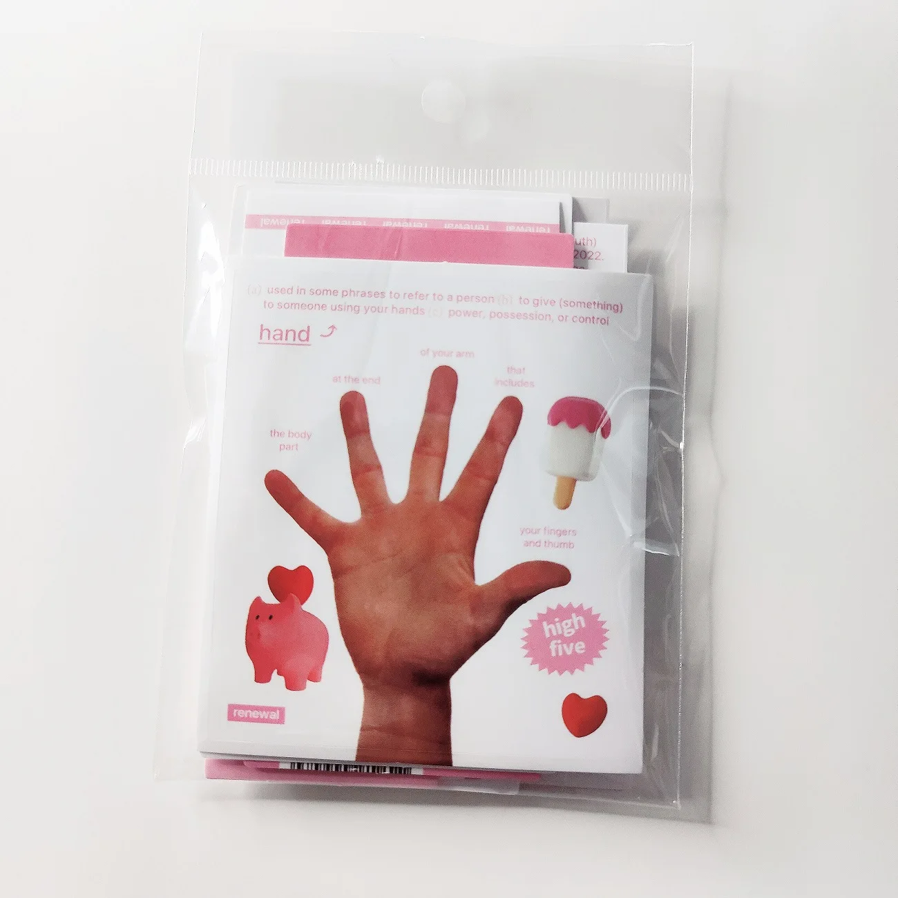 

Korean Pink Love Heart Stickers Pack Cards Handbook Decorative Students Stationery DIY Material Gifts Art Supplies