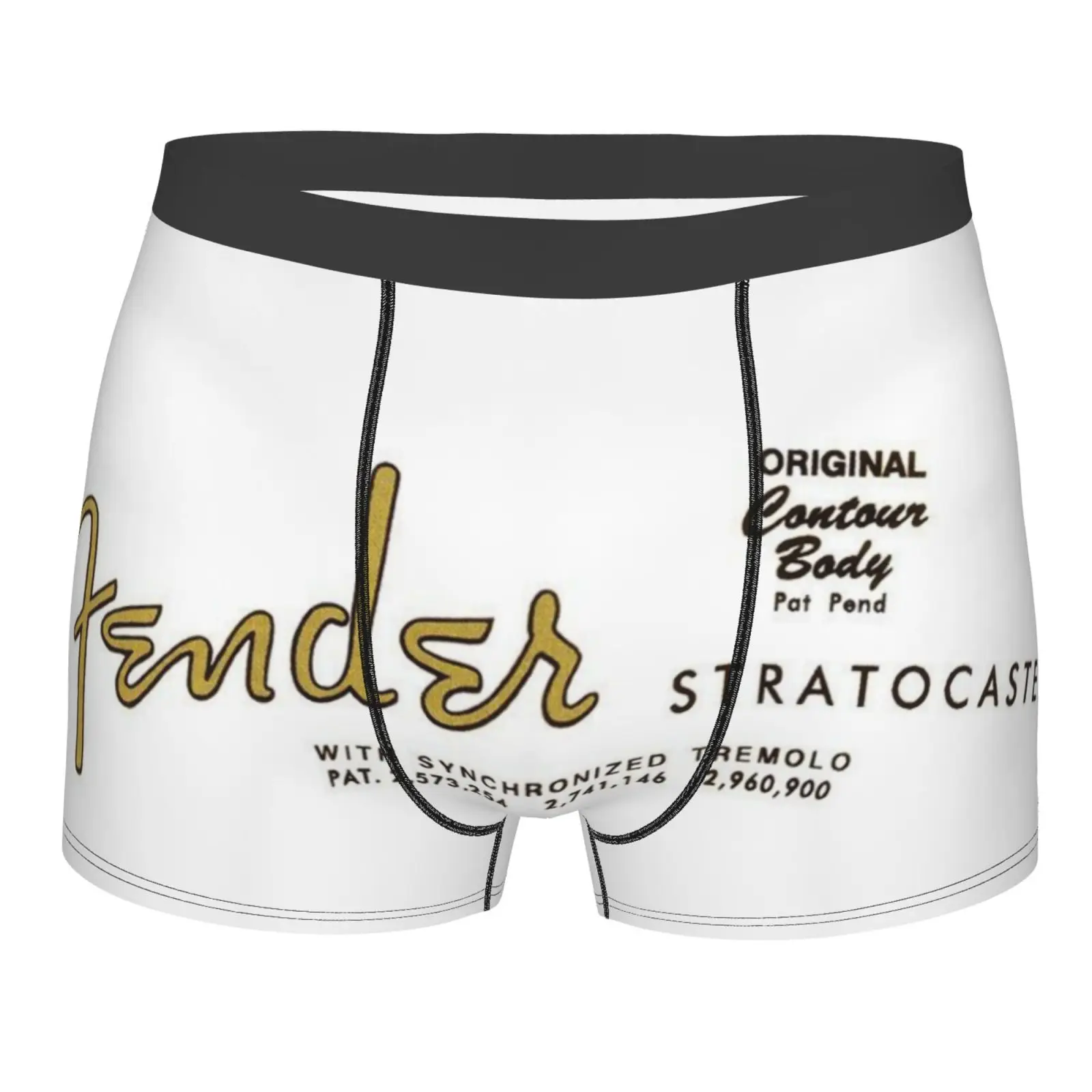 

Fender Guitar 1311 Boxer Briefs Pouch Polyester Men And Top Set For Women Polyester For Men Sport Anime Mens Polyester Men Low
