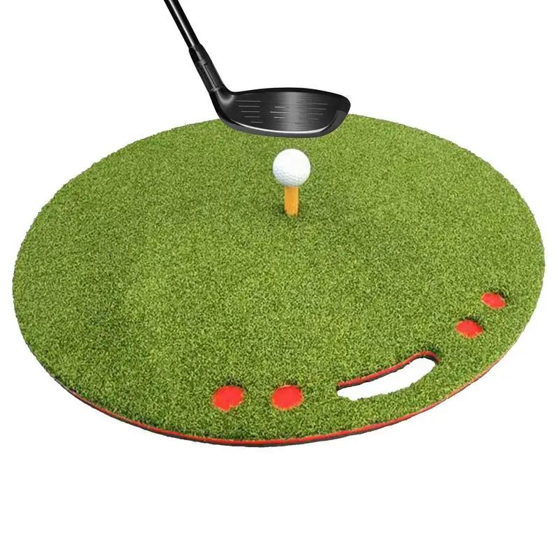 

Golf Training Mat Chipping Mat For Golf Practice Thickened Mat With Traning Aids And Grass Mats Golf Practice Equipment For