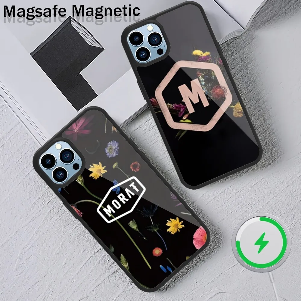 Чехол для телефона Band M-Morat Balas Perdidas iPhone 16 15 14 13 12 11 Plus Pro Max Magsafe с магнитной