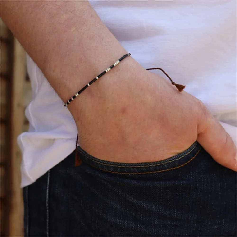 

1 шт., браслет с бусинами для сестер, Morse