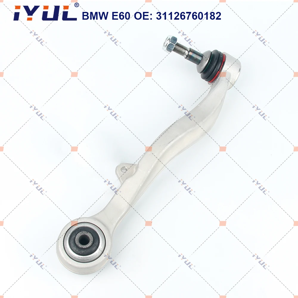 IYUL Front Lower Suspension Control Arm Straight For BMW 5 Series E60 E61 523i 525d 530i 31126760181 31126760182
