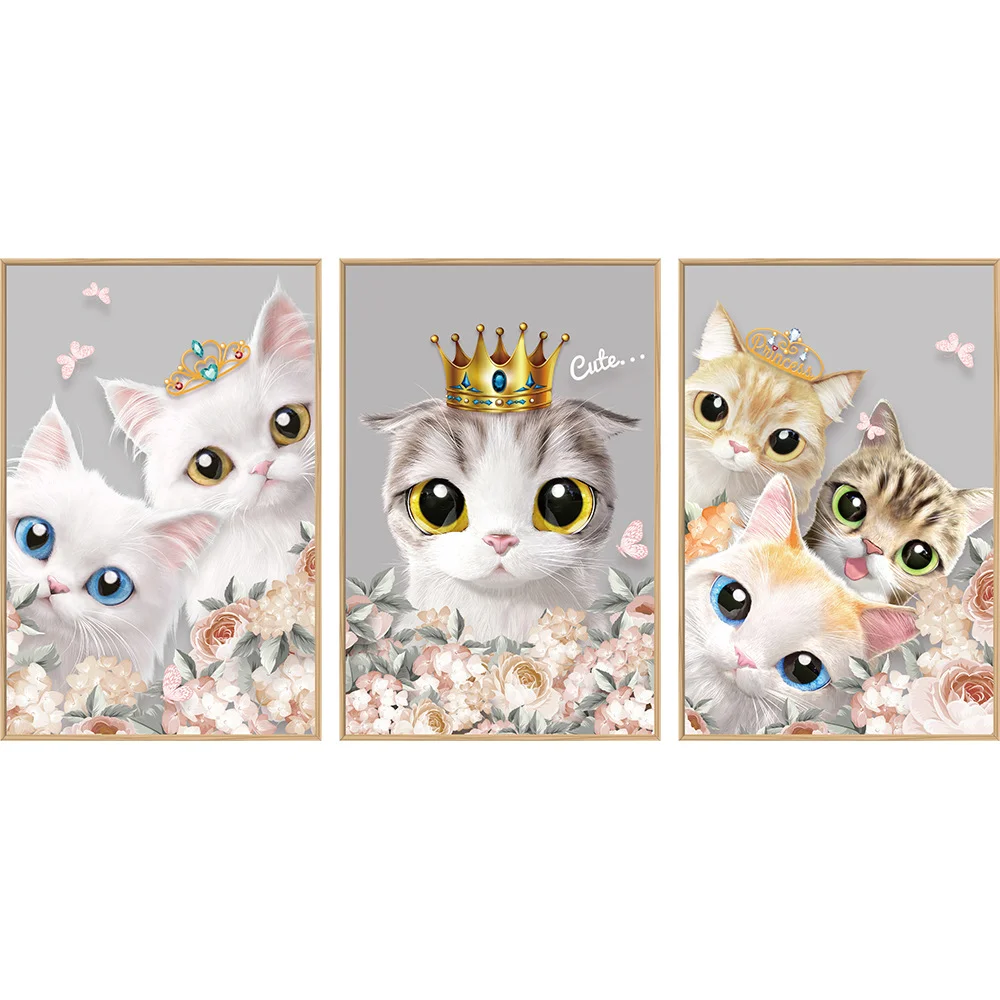 

Princess Photo Frame Cat Decoration Sticker Children Kids Rooms Wall Decor Nursery Decorate DIY Art Murals Wallpaper Home