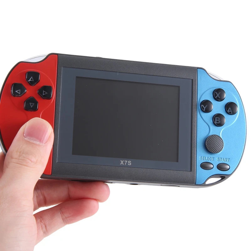X7S 3 5-дюймовая мини-ностальгическая игровая консоль для детей как показано