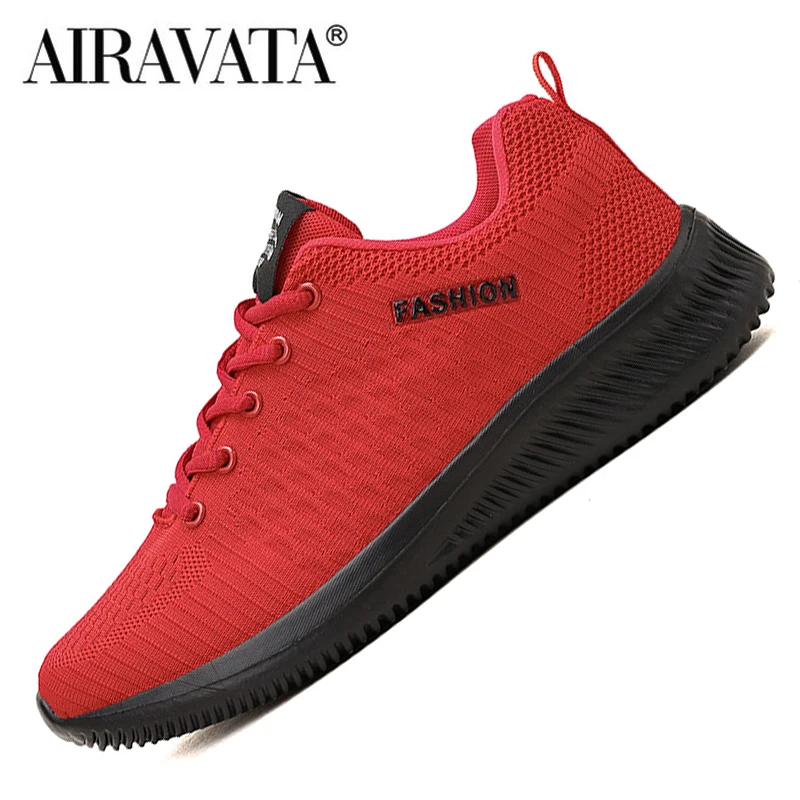 Men's Walking Shoes Knit Mesh Breathable Athletic Sneakers Tennis Comfortable Lightweight Gym Sport Shoes