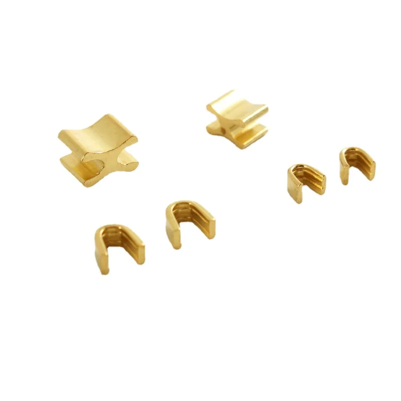 

10 комплектов золотистого цвета застежка-молния вверх-вниз стопор U-образной формы открытие Сделай Сам кожаная сумка для рукоделия одежда бр...