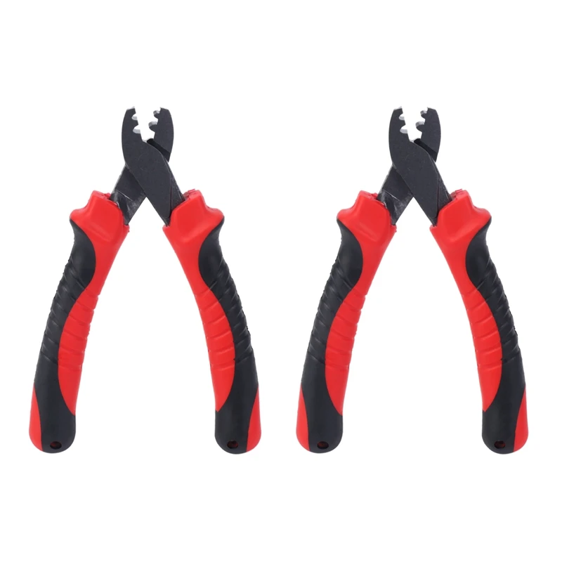 

2X Fishing Crimping Pliers For Fishing Line Barrel Sleeves Fishing Cutter Scissors Fishing Tackle