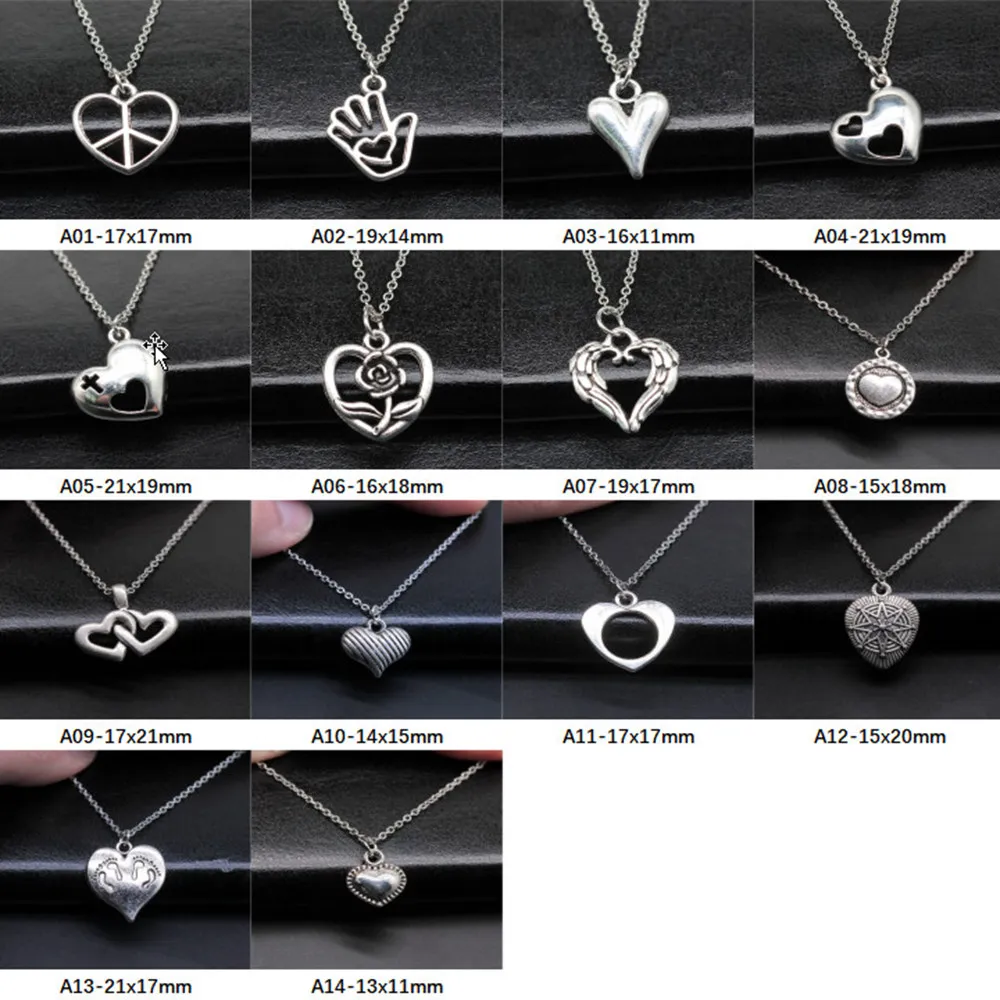 

New Arrival Heart Charms Pendants Necklace Female Gift Fashion