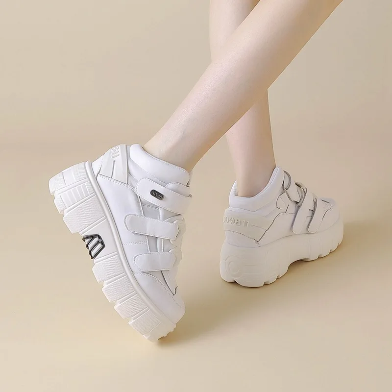 НОВАЯ женская обувь в стиле панк на платформе со шнуровкой высота каблука 6 см