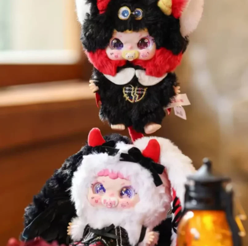 Фото Новинка: Серия кукол-подвесок Little Princess Jiimo Moon Eclipse Little Devil в закрытой упаковке, модные виниловые фигурки, подарки для фанатов на праздники. №1