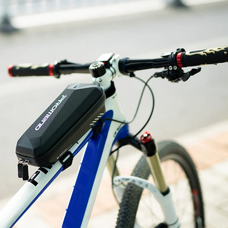 PROMEND Сумка для велосипеда Передняя рама Горный велосипед Водоотталкивающая