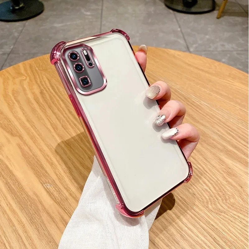 Чехол для Huawei P30 Pro чехол VOG-L29 VOG-L09 прозрачный гальванический телефона мягкий