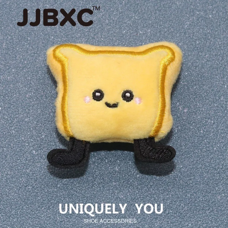 JJBXC CHARM пряжка для обуви крест аксессуары для обуви мультфильм плюшевый тост для гурманов авокадо DIY модная обувь аксессуары (art.: 3920d10dca05d) - 3920d10dca05d