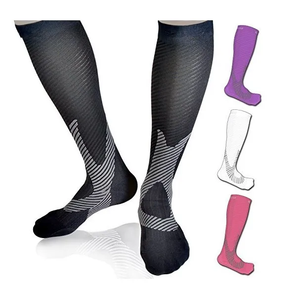 Hot Nylon Pressure Socks Adult Korean Version Online Celebrity Cycling Thigh High Basketball Leg Warmers Men Women Compression
