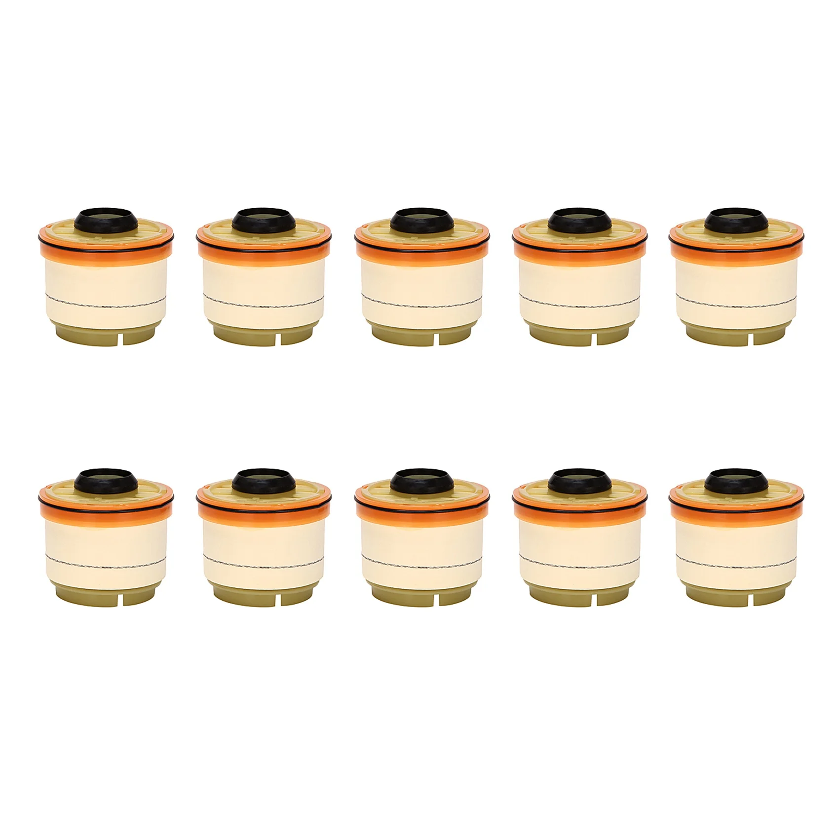 

10X Fuel Filter, Engine Fuel Filter Elements 23390-0L041 for Toyota Hiace 2010-2014 23390-0L010, 23390-0L020