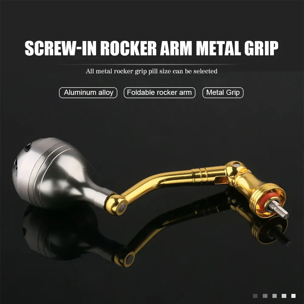 

Stable screw-in CNC DIY Single rocker Fishing vessel Refit Alloy fishing reel Single rocker