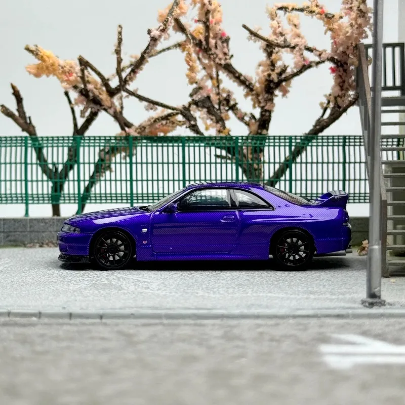 FH 1/64 NISSAN GT-R R33 Nismo S-Tune Skyline игрушечный автомобиль Литые металлические модели